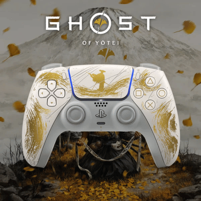 PS5 DualSense Ghost of Yōtei Gold Limited Edition