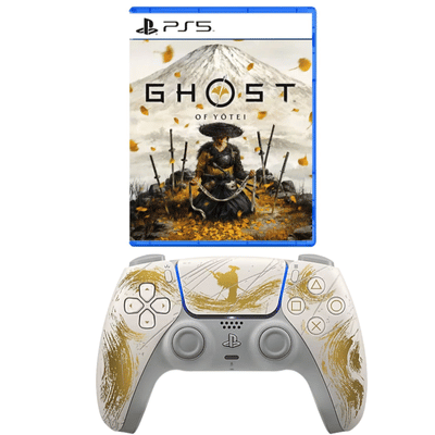 PS5 DualSense Ghost of Yōtei Gold Limited Edition -  Ghost of Yōtei ps5 oyun