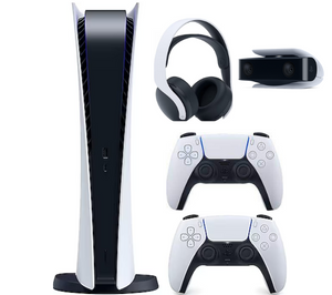 Sony Playstation 5 Dijital  + 2.Dualsense + Ps5 Kamera + Ps5 Pulse 3D Kulaklık