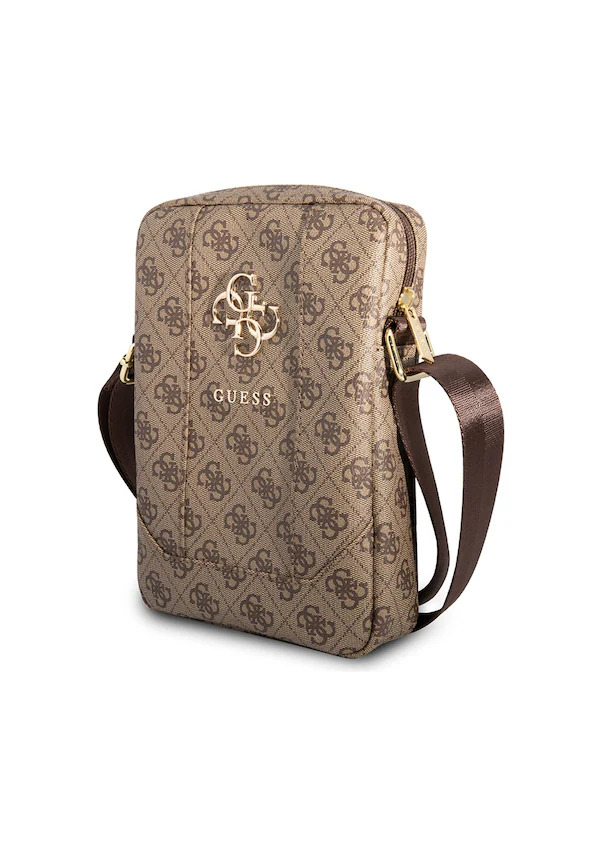 Guess Lisanslı Metal Logolu 8" Çapraz Askılı Tablet Çantası