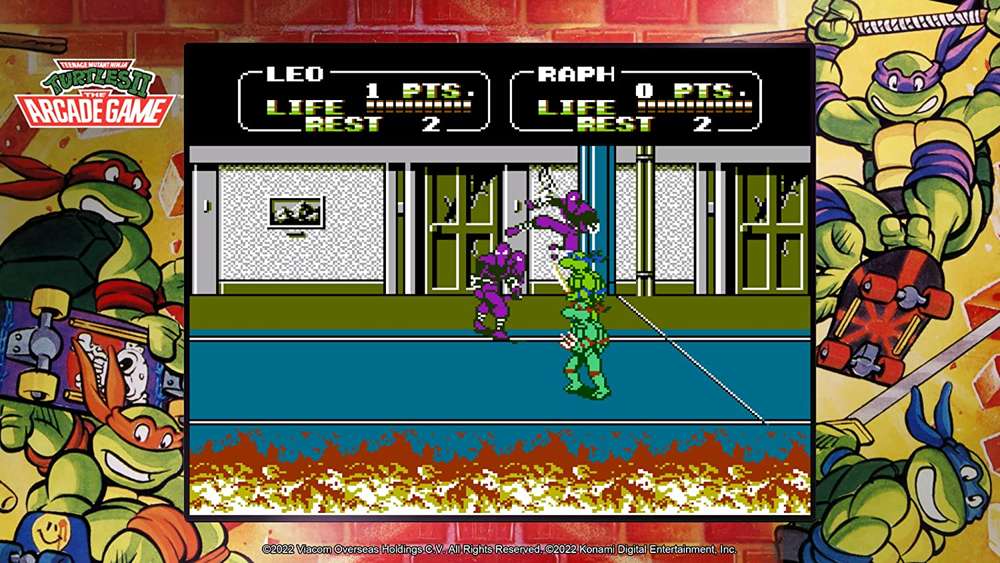 Teenage Mutant Ninja Turtles the Cowabunga Collection Nintendo Switch Oyun